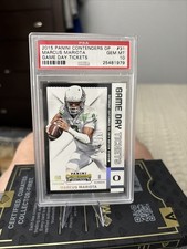 2015 Panini Football Marcus Mariota Game Day Tickets Card No. 31 PSA GMT 10