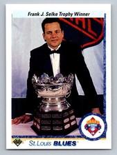 1990 Upper Deck Rick Meagher #208b St. Louis Blues
