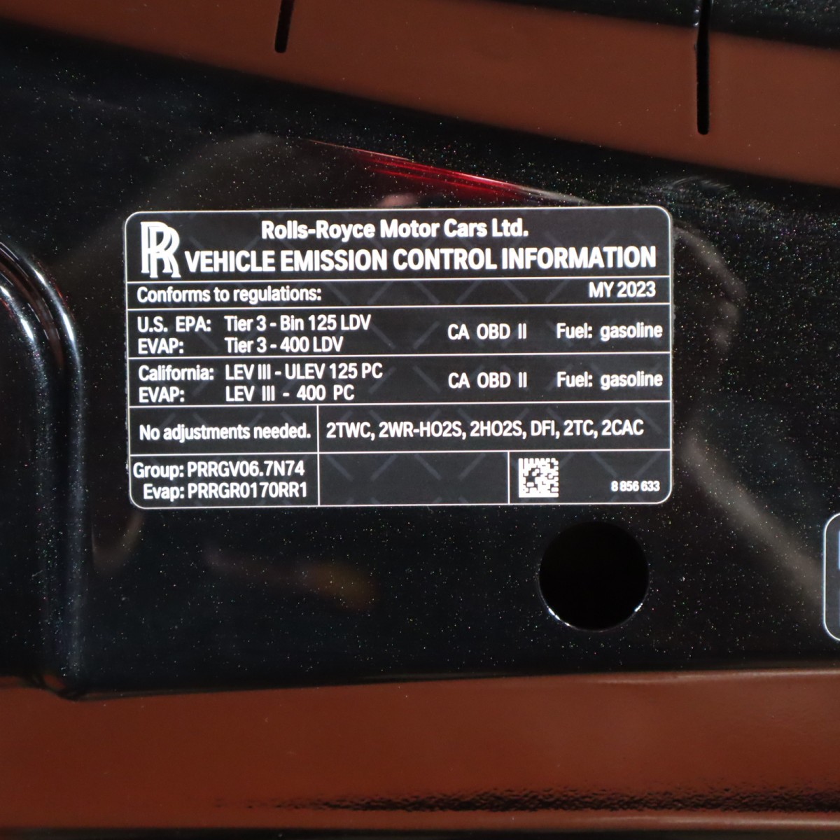Rolls-Royce Phantom 2023-2025 Hood