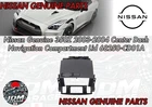 Nissan Genuine 350Z 2003-2004 Center Dash Navigation Compartment Lid 68250-CD01A