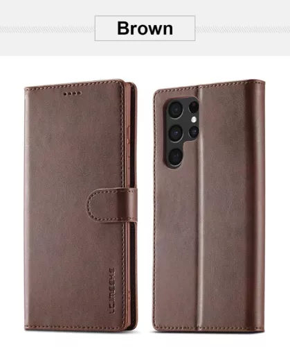 Custodia in pelle per Samsung S25 S24 Ultra S23 S21 S20 FE 5G S22 S10 S10E più cover - Foto 19 di 38