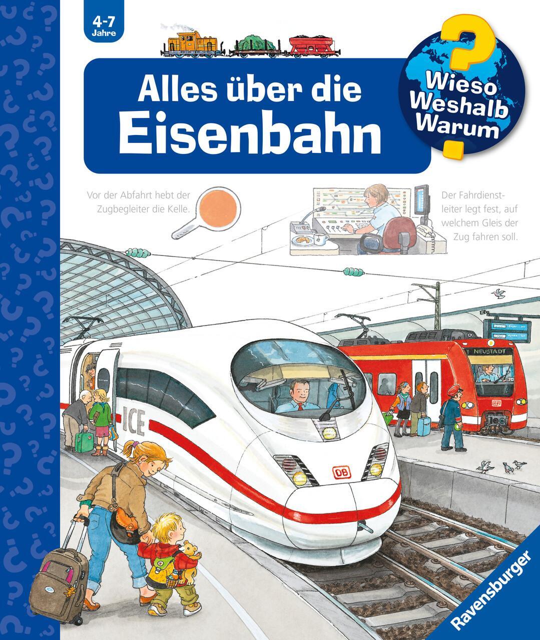 Thumbnail - Wieso? Weshalb? Warum?, Band 8: Alles Über Die Eisenbahn Patricia