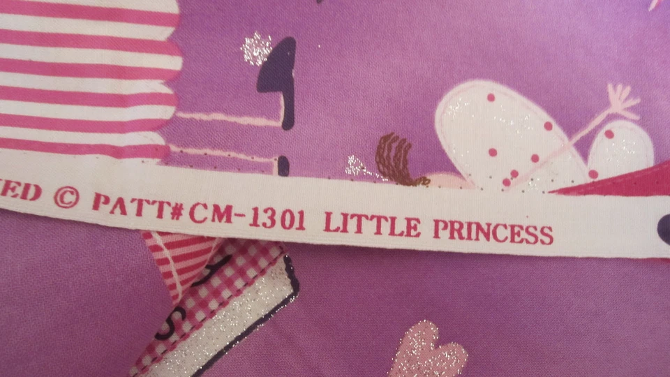 Tela Algodón Little Princess por Michael Miller Pink Castle Fairy 1yd 18" x 44 Foto 3 de 4