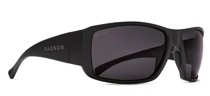 New Kaenon Polarized Sunglasses Truckee Matte Black with Ultra