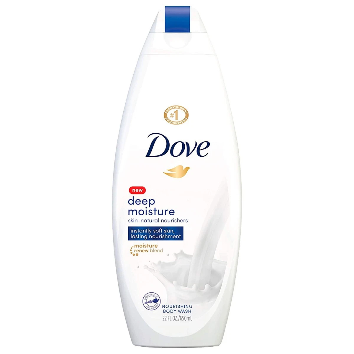 Dry shower outlet body wash