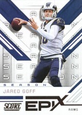 2019 Score Football Epix Season Insert Singles - You Choose