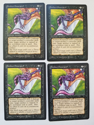 4 x MTG Artifact Possession Antiquities Magic the Gathering EX and LP | eBay 4 x MTG Artifact Possession Antiquities Magic the Gathering EX and LP | eBay