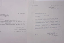 1926 Lamson Goodnow Willard Hawes Co NYC Signed Ephemera L498J