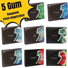5 Gum 8 Varietà Rain, Cobalto, Ascent, RPM, react , Anguria 15 Kaugummi-Streifen