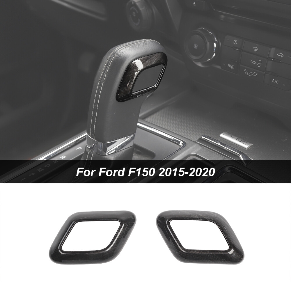 10x Center Panel Decoration Cover Trim Frame Kit for Ford F150 15-20 Wood Grain