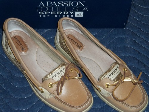 Sperry Top-Sider Angelfish Linen Gold 
