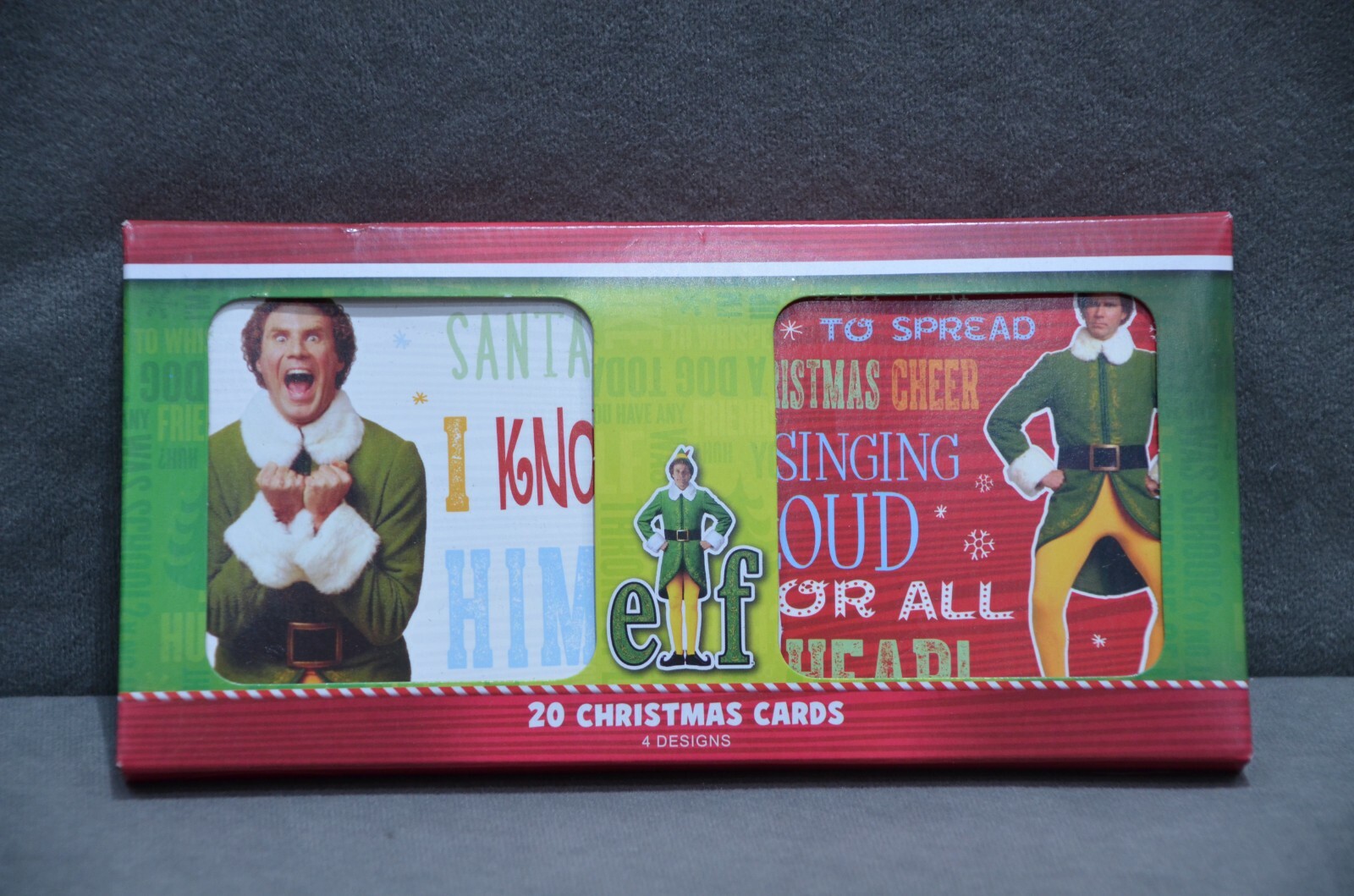 ❋ Elf Movie Film ❋ 20 Christmas Cards ❋ Buddy Will Farrell ❋ Santa I Know Him ❋