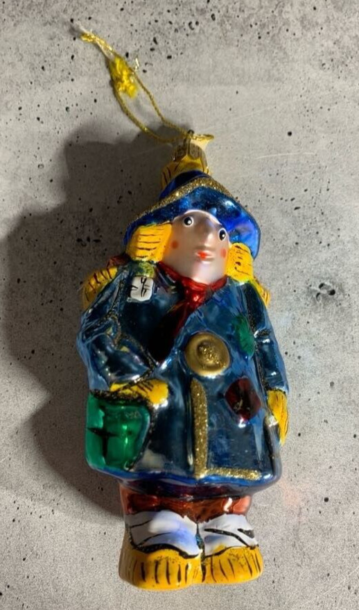 Kurt Adler - Polonaise Blown Glass - Scarecrow Wizard Of Oz Ornament