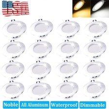 10/20Pcs Dimmable LED Downlight 5W Recessed Spotlight Ceiling Light PanelLight