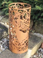 Edelrost Windlicht Engel Filigran Gartendeko Rost Deko Engel Figur Engelfiguren