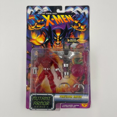 Marvel Comics X-MEN Mutant Armor Series: PROFESSOR XAVIER Figure w/Trading Card!