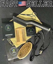 Xikezan Ultimate Beard Grooming Kit Oil Balm Comb Scissors & More for Men