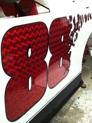 Multi-Lens Sign Vinyl, Special Effects Fish-Eye for Race Car , Vinyl Made in USA