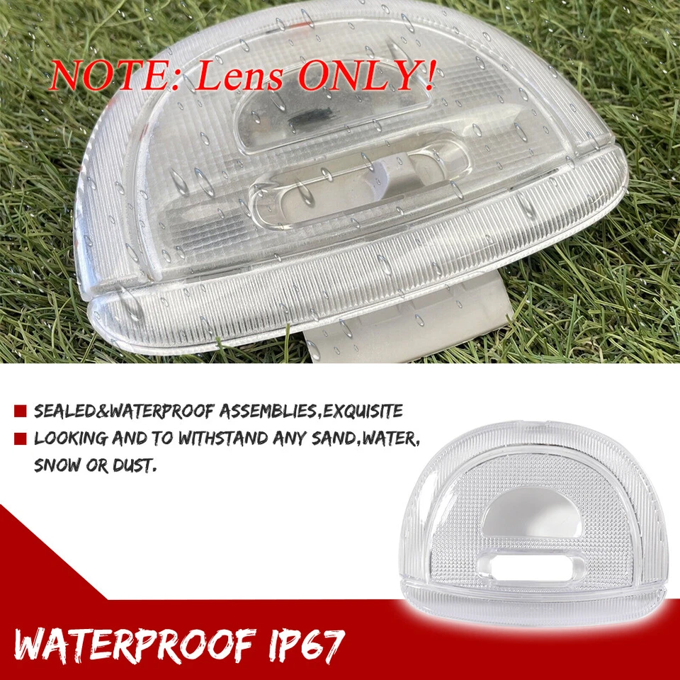 Lente transparente para Ford F150 teto teto cabine cúpula carga YF1Z-13783-CA - Imagem 3 de 4