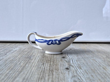 seltene Villeroy & Boch Jugendstil kleine Sauciere Buttersauciere - blaue Olga