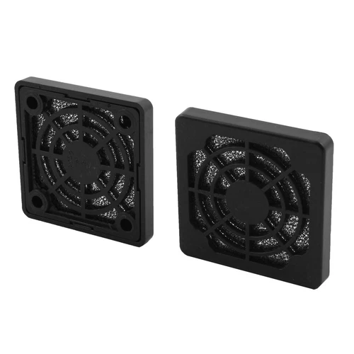 2 Stk. Staubdicht Staubfilter Schutzgitter Abdeckung für 50mm PC Gehäuselüfter
