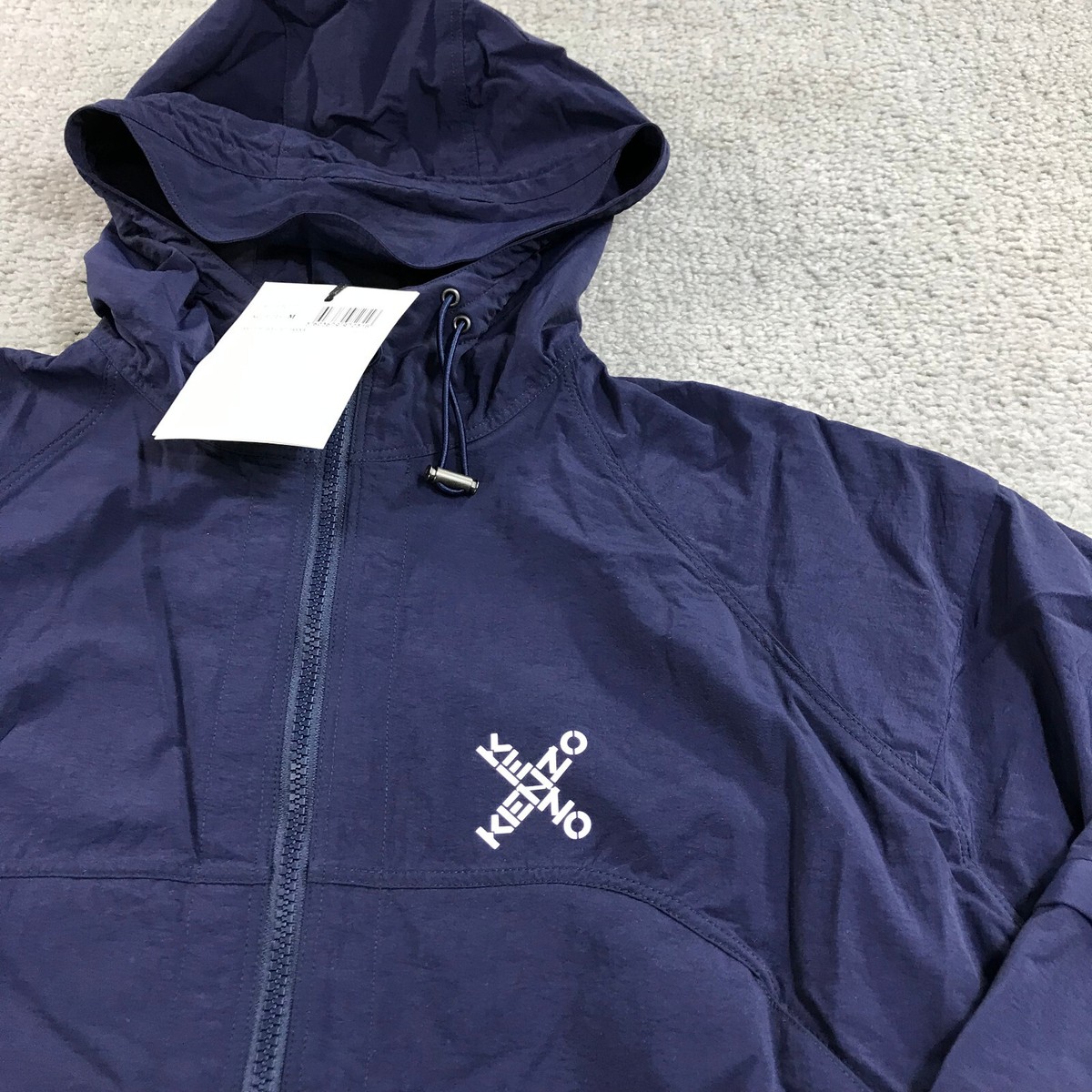 Kenzo Paris Jacket Womens Medium Full ZIp Hoodie Parka Kenzo Paris Jacket Womens Medium Full ZIp Hoodie Parka