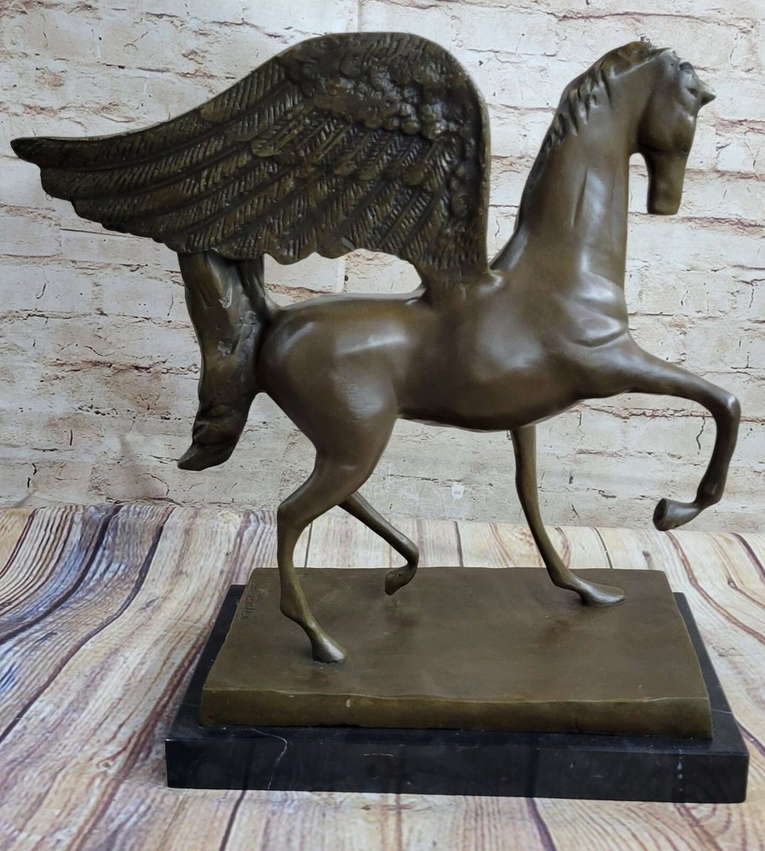 PEGASUS Greek Mythology Winged Horse Flying Statue Sculpture