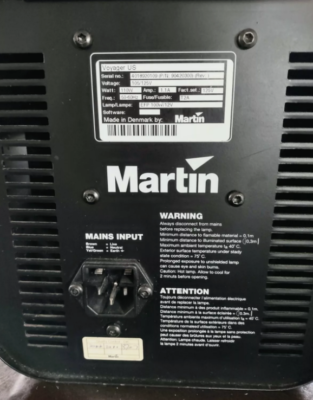 Raptor MARTIN Effet lumineux discothèque DJ : matériel de sonorisation magasin de sono