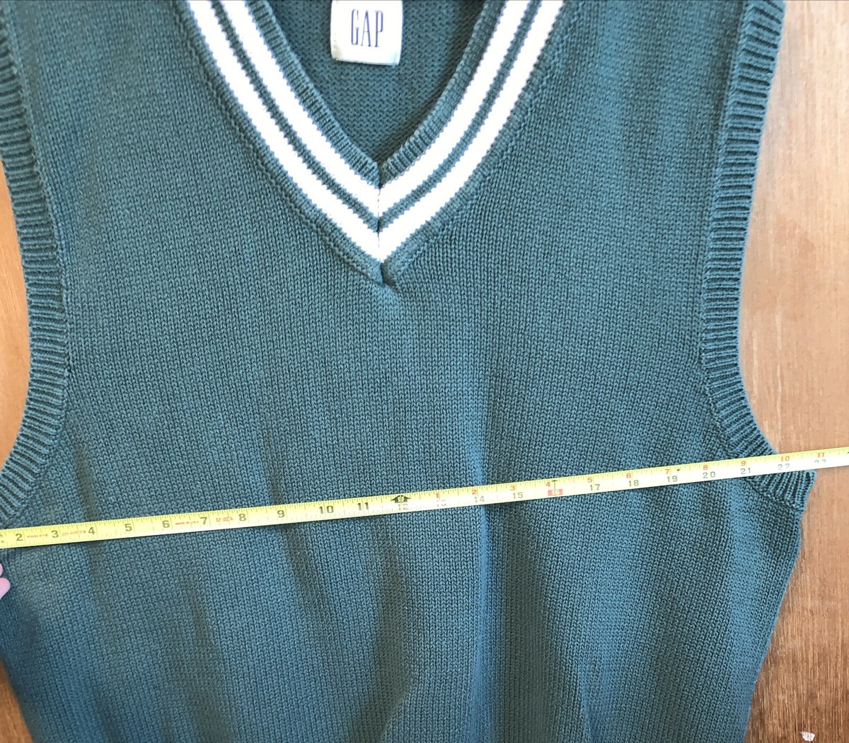 Vintage Gap 90s Knit Sweater Vest Men