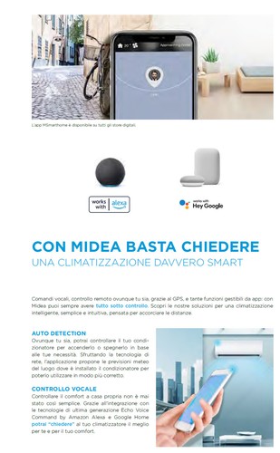 CLIMATIZZATORE INVERTER MIDEA 12000 BTU ELEGANCE WIFI READY A++A+++A+ GAS R32 - Foto 8 di 8