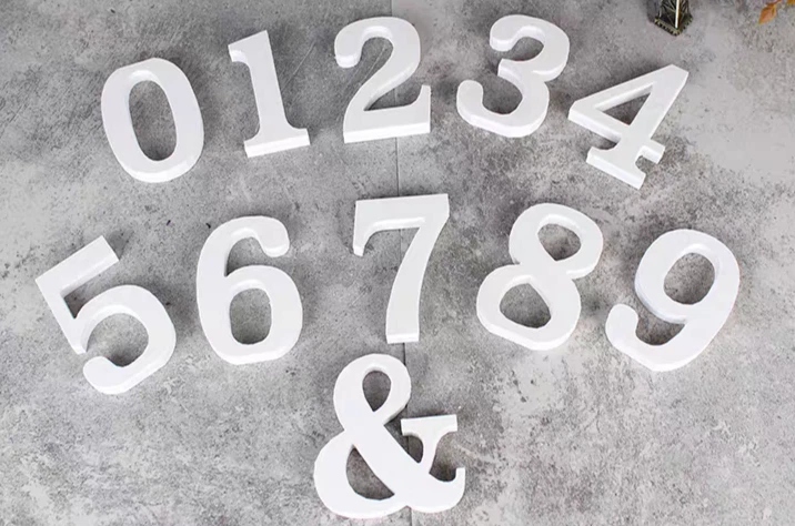 Lettere in Legno  A-Z Retro Fai da Te Decorazione per la casa Negozio Feste 11cm - Immagine 4 di 4