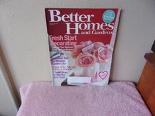 BETTER HOMES & GARDENS  MAGAZINE."FRESH START DECORATION   " FEBRUARY  2007