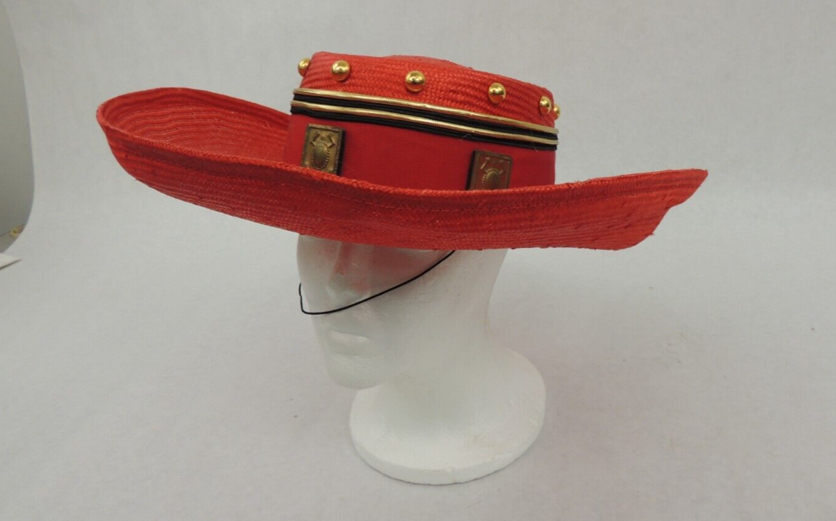 MICHELLE MCGANN BY SONNI, HAT, RED | eBay display picture 3