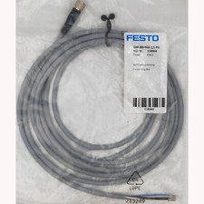 One New Festo SIM-M8-4GD-2.5-PU 158960 connecting cable