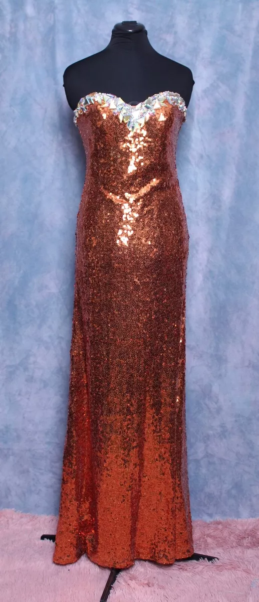 Bronze clearance gown dress