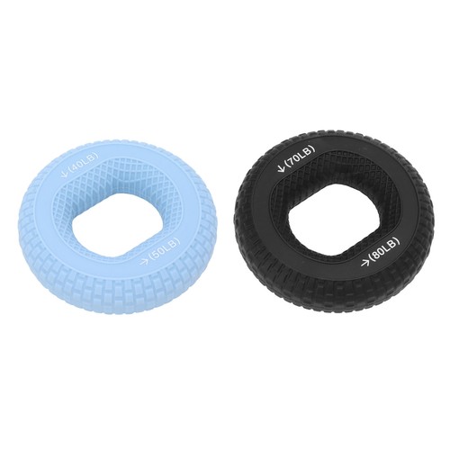 Grip Strength Trainer Silicone Hand Grip Strengthener Forearm Finger Exerci