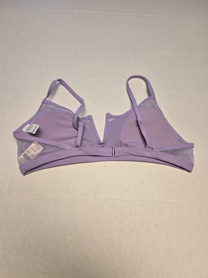 Nuevo con etiquetas Trajes de baño American Eagle Aerie lila pastel púrpura elige parte superior o inferior Foto 3 de 4