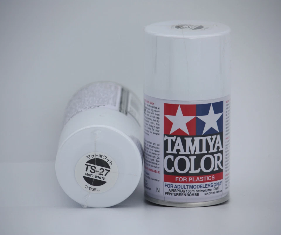 Tamiya Peinture Bombe TS27 Matt White