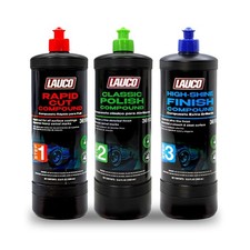 LAUCO 3-Step Paint Correction Compound Kit 3 x 1000mL  36101-36102-36103