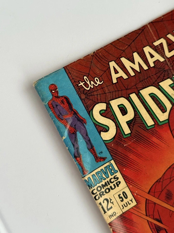 Amazing Spider-Man #50 (1967) G/VG | 1st Kingpin | Iconic Cover | RAW KEY - Image 2 of 4