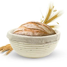 Vollum Banneton Bread Proofing Basket sourdough proofing basket for Beginners...