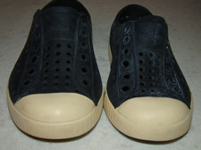 Native Jefferson Boys Girls Kids Size C7 Slip-On Sneaker Shoes Unisex Navy Blue