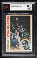 1978-79 Topps George McGinnis #90 BVG 8.5 HOF 0q3