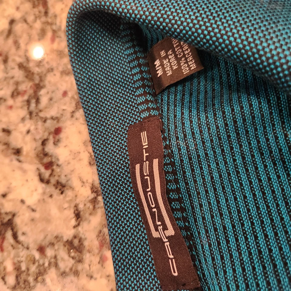 Camisa Carnoustie Golf Links Verde Cuadros Manga Larga Guijarro Playa Golf Links PGA Foto 4 de 4