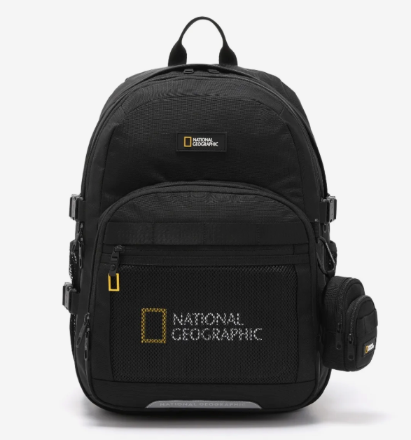 National Geographic Double Backpack Unisex Casual Lifestyle Bag