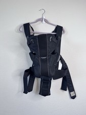 BabyBj rn Miracle Airy Mesh Baby Carrier Black Adjustable Ergonomic 8  26 lbs