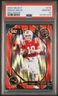 2024 Panini Select - Club Level Drake Maye #218  Red Shock Prizm /249 PSA 10