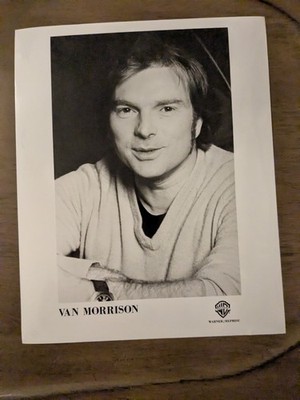 Van Morrison Vintage Reprise/ Warner Brothers Records 8 X 10 Inch Promo Photo