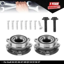 Pair Front Rear Wheel Hub Bearing 513301 For Audi A4 A5 A6 A7 A8 Q5 S4 S5 S6 S7