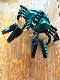 Lego Aqua Raiders 7774 Crab Crusher with Box Manual Minifigs 99% Complete